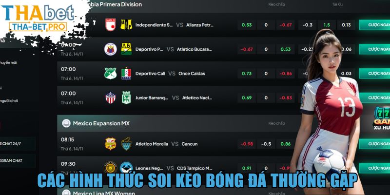 Các hình thức soi kèo bóng đá thường gặp